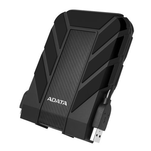ADATA HD710 Pro 4TB rugged external hard drive, IP68 waterproof with USB 3.1, featuring a durable design in black and orange ADATA HD710 Pro 4TB rugged external hard drive, IP68 waterproof with USB 3.1, featuring a durable design in black and orange